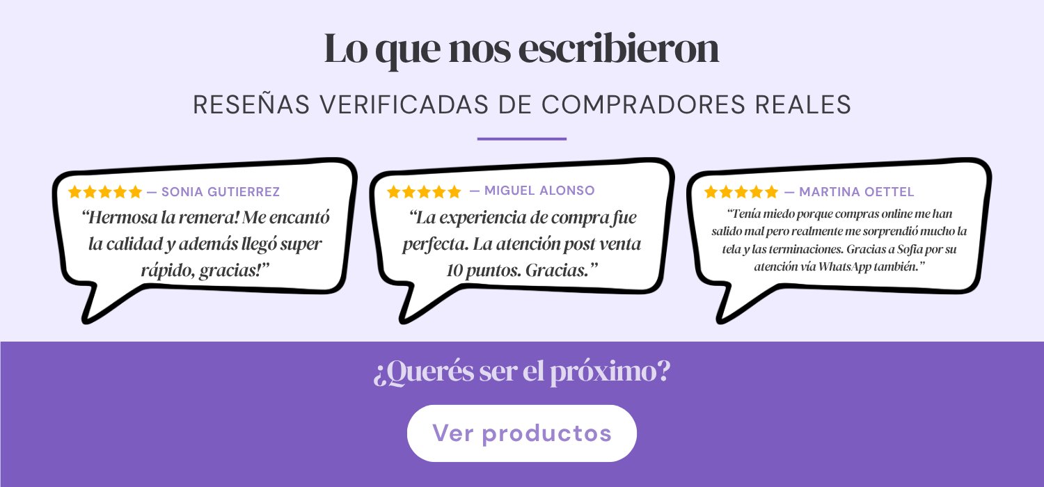 Lo que nos escribieron - Ver productos Dieci