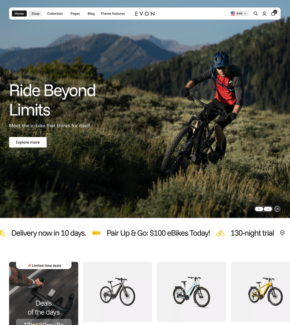 Evon - Tema Shopify