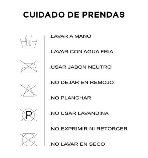Cuidado de la prenda