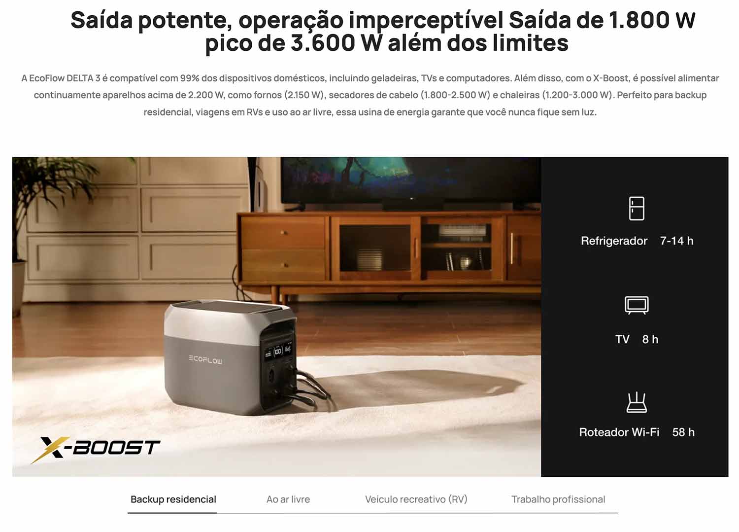 EcoFlow Delta 3 X-Boost
