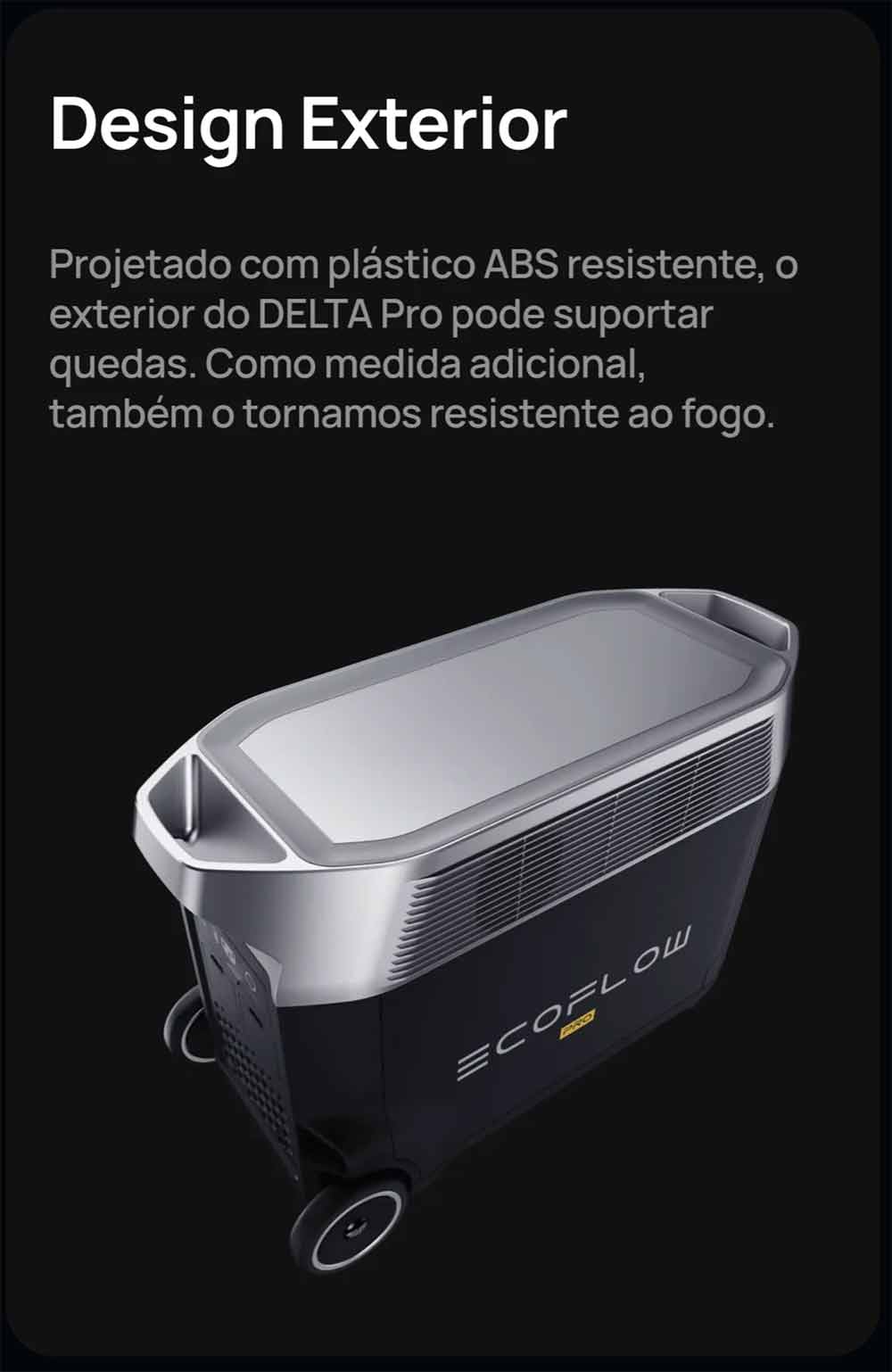 EcoFlow Delta Pro Design exterior