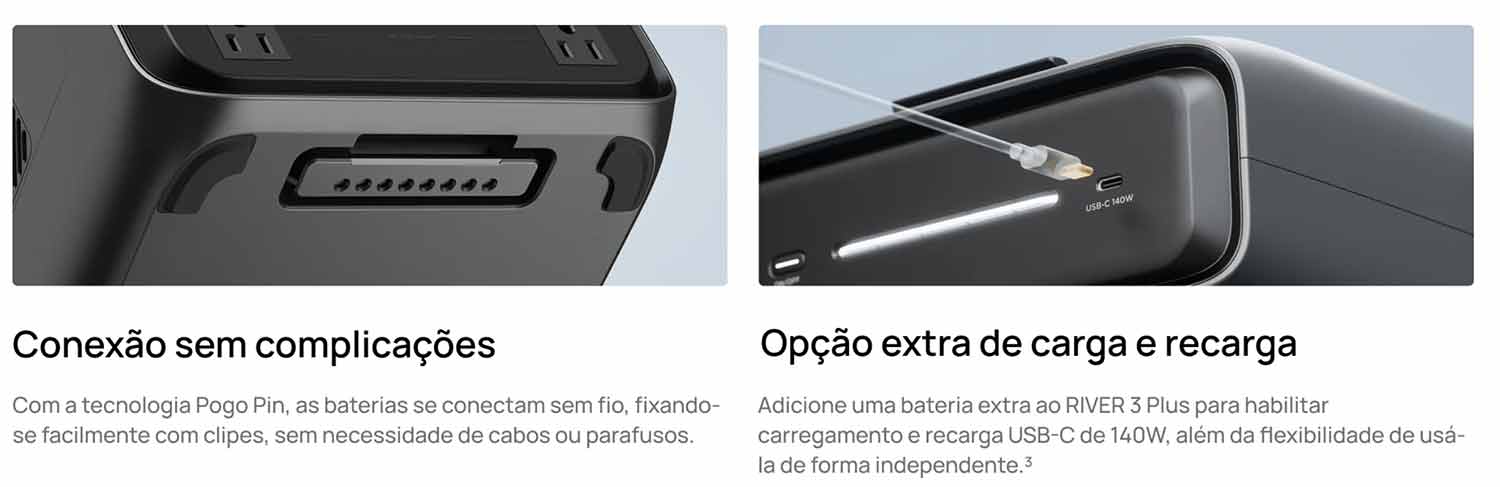 EcoFlow River 3 Plus Max Expansível