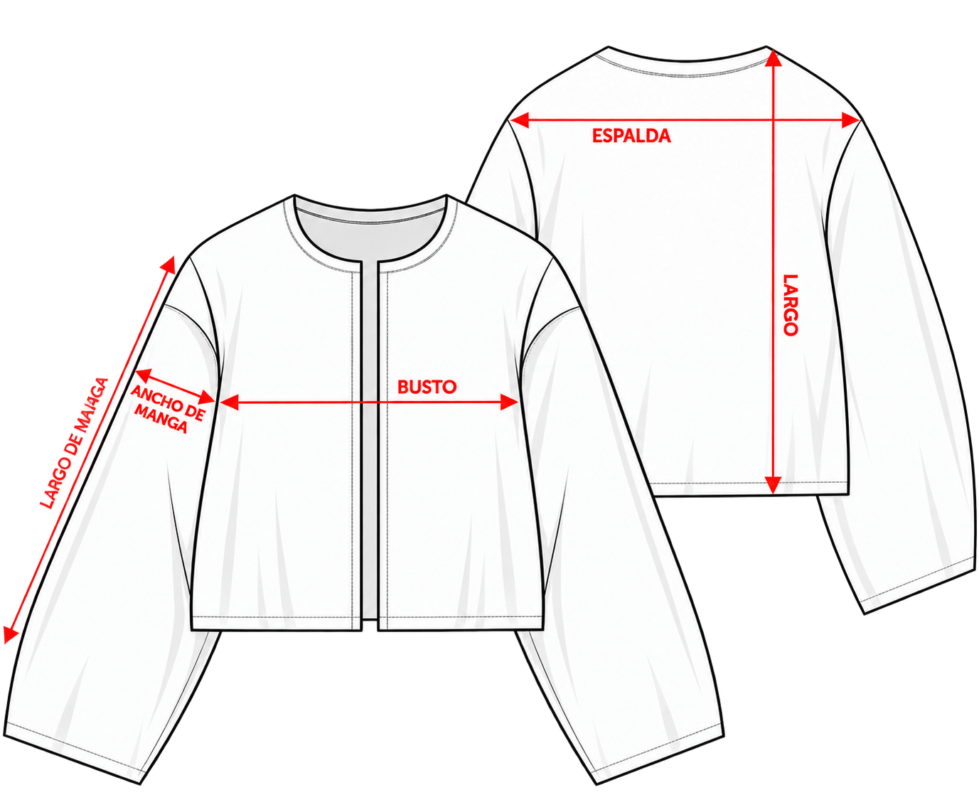 Chaqueta Yelena, imagen de la descripción de Cataleia