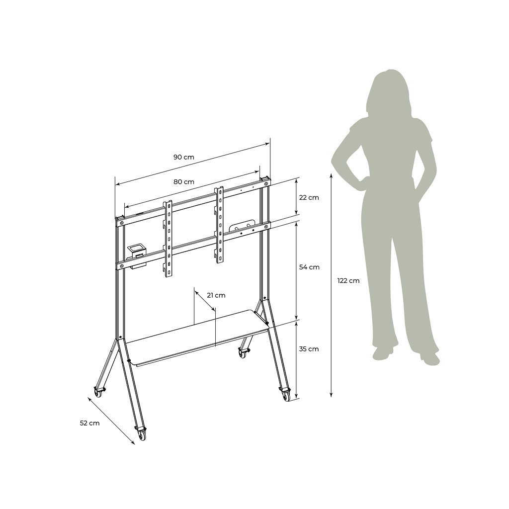 Ficha tecnica - Rack TV Movil CH31