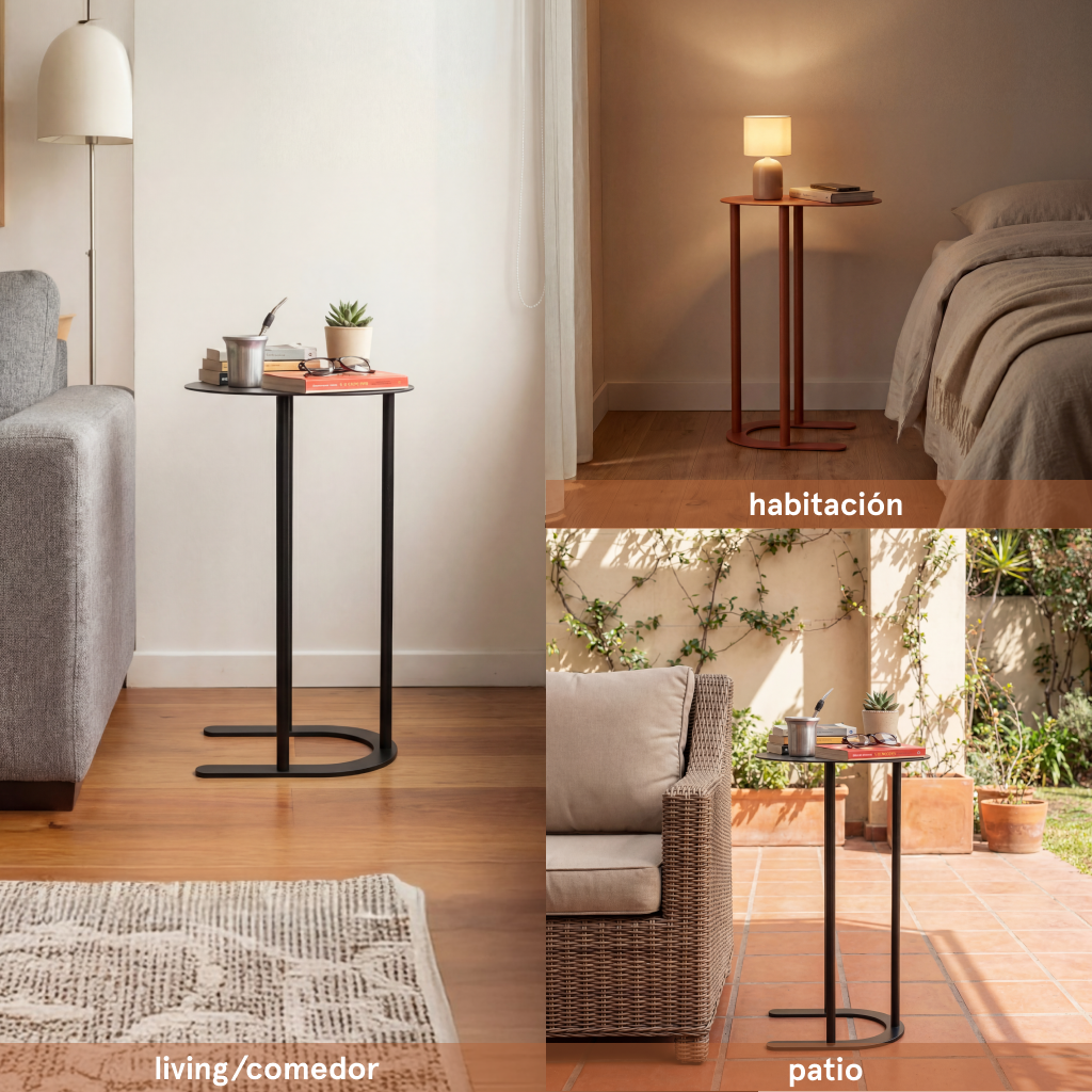 Mesa de arrime CH29 en distintos ambientes