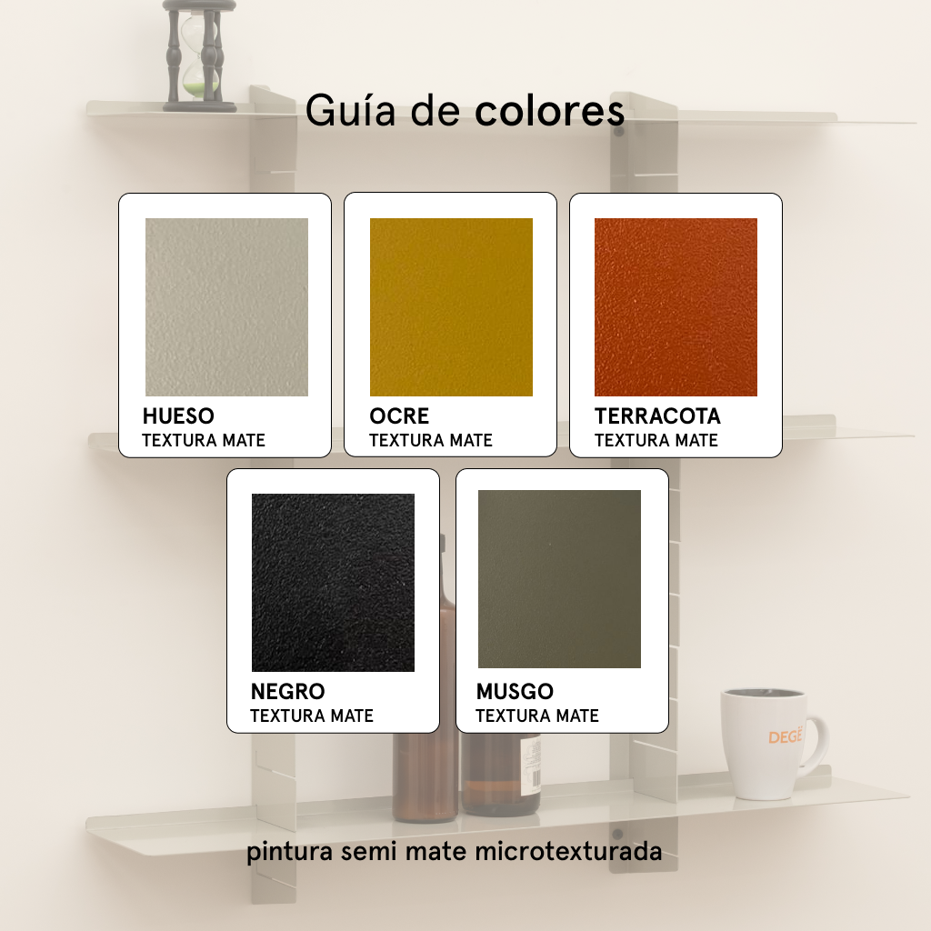 Paleta de colores Estantería CH05
