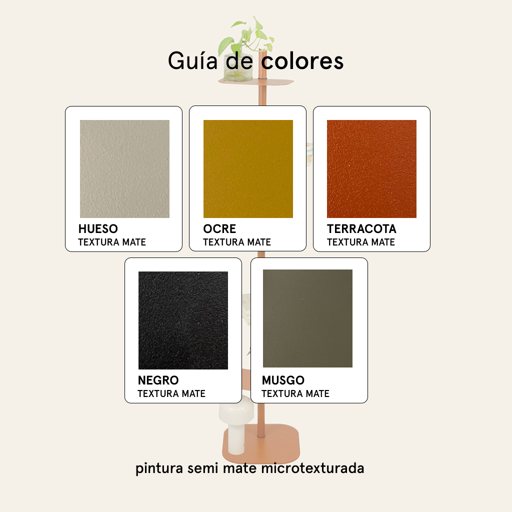 Estanter&iacute;a Totem CH21 - Variantes de color