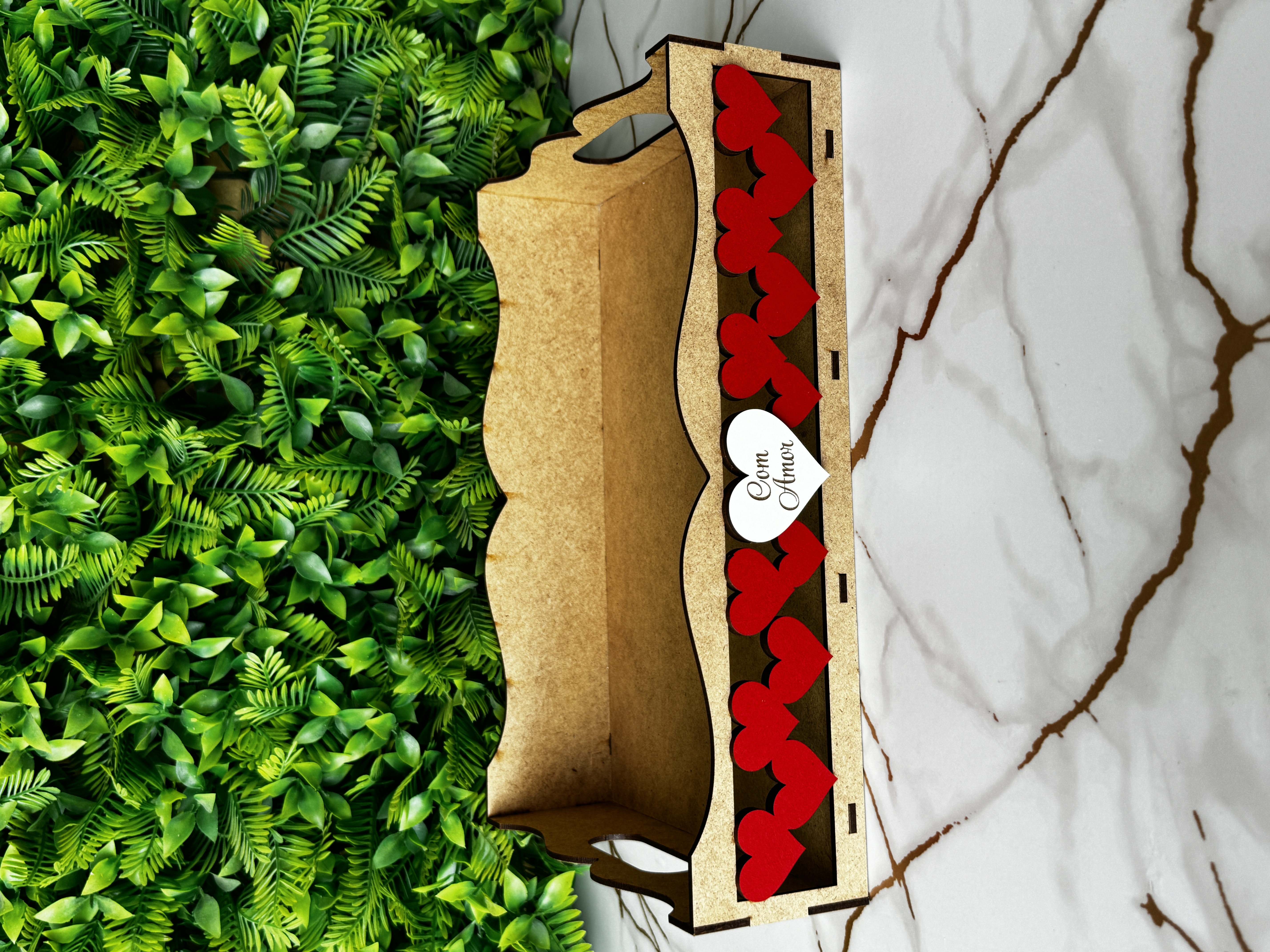 Cesta mdf namorados