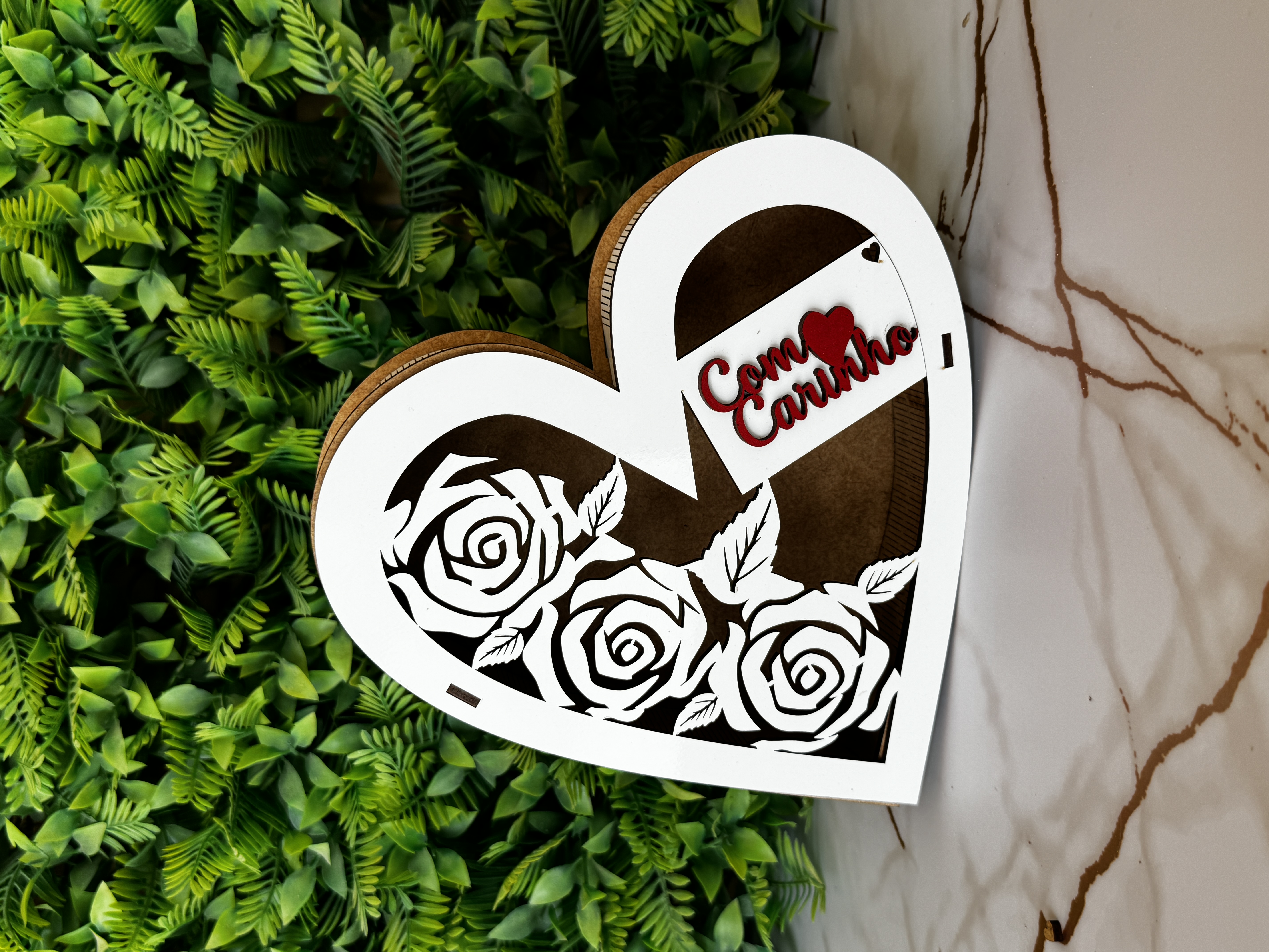 Cesta mdf namorados