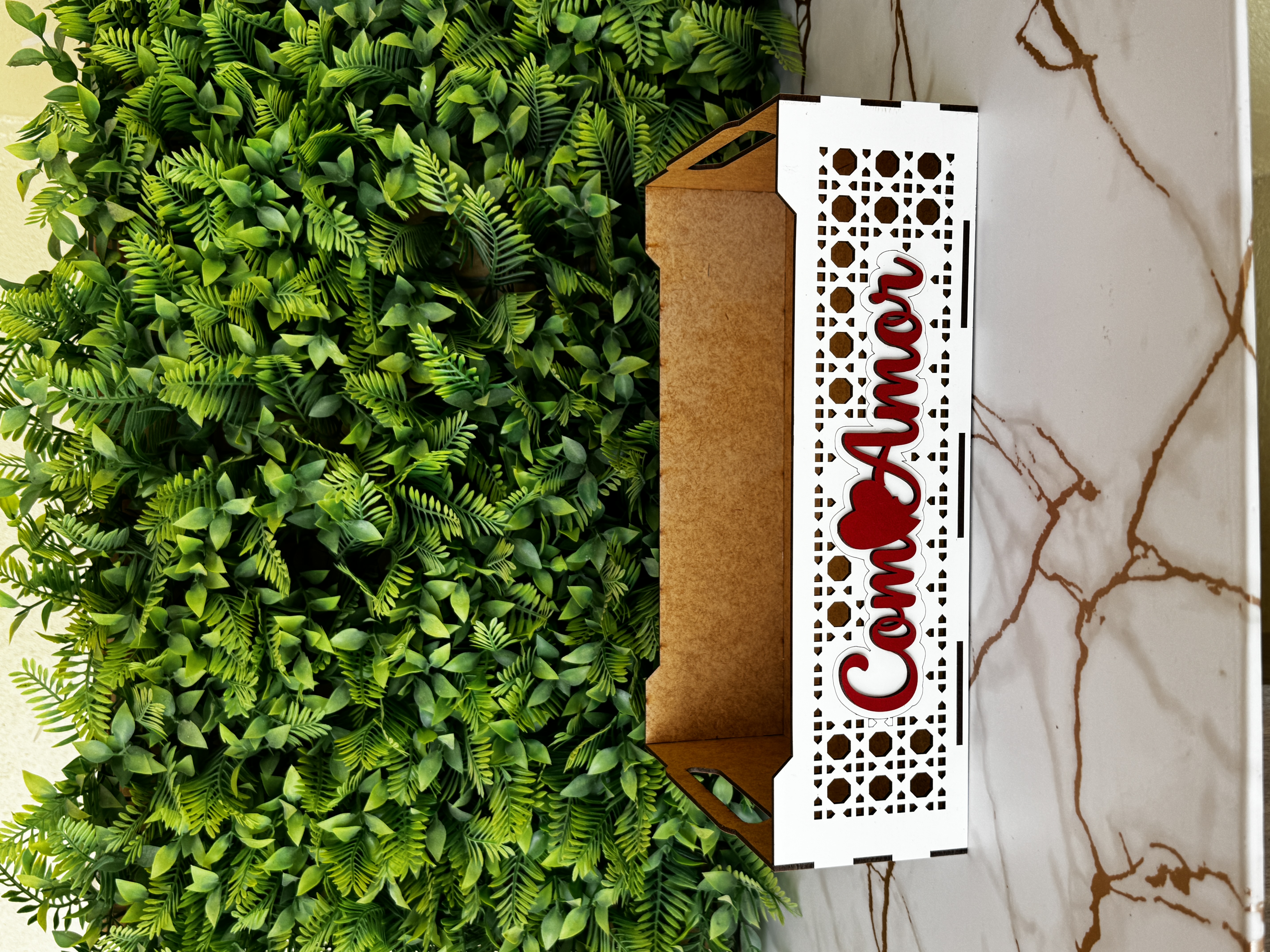 Cesta mdf namorados