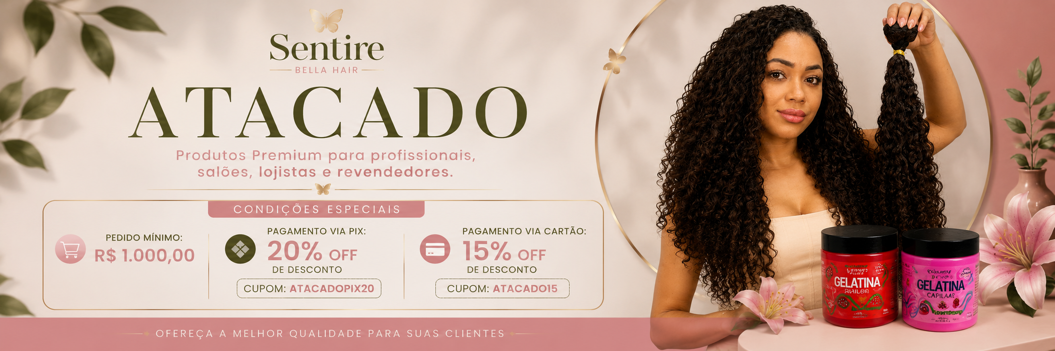 Sentire Bella Hair - Atacado