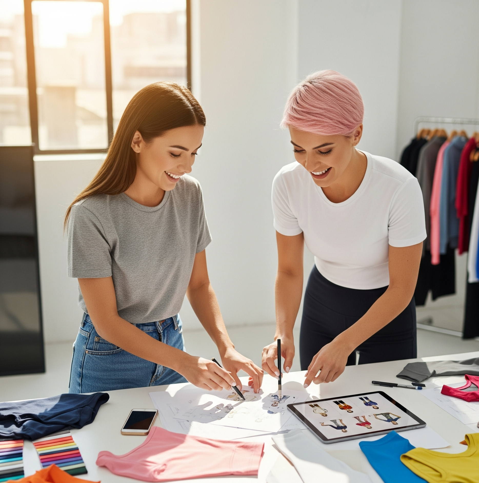Visão Jofit representada por mulher olhando para o horizonte