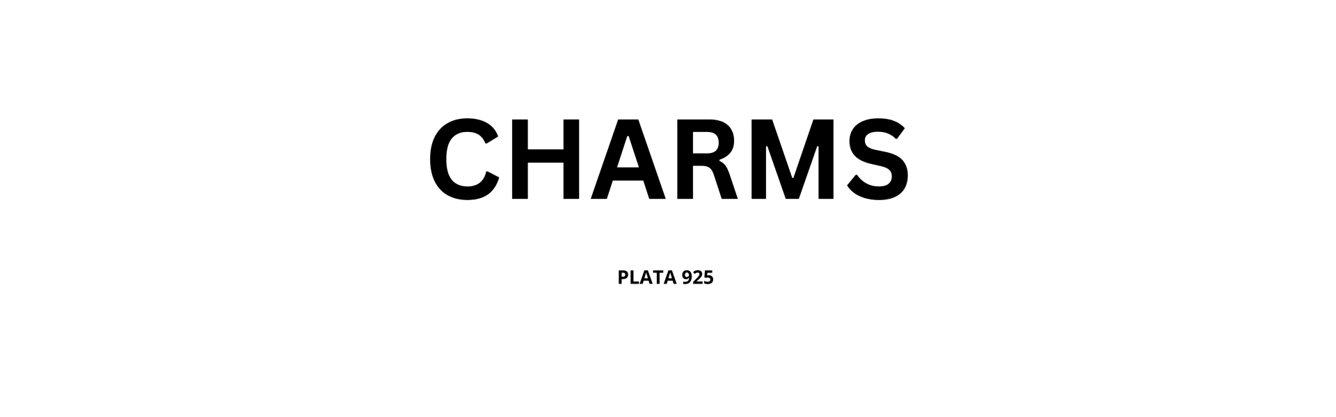 Banner de la categoría Charms
