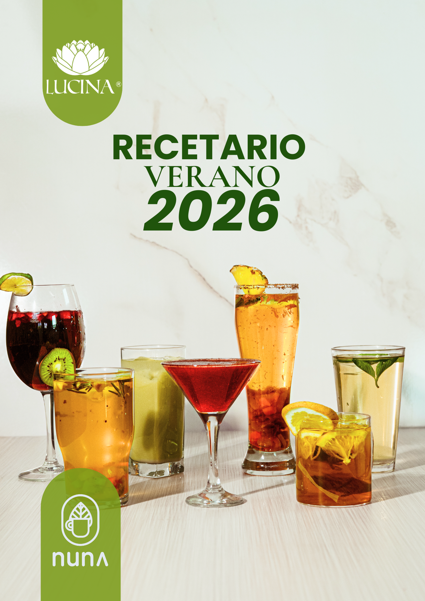Recetario Lucina 2026 edición verano