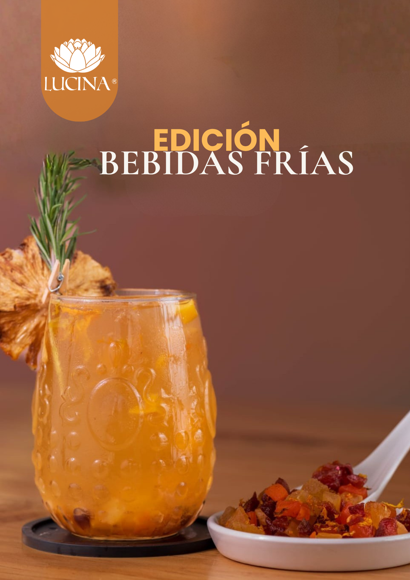 Recetario Lucina 2026 edición bebidas frías