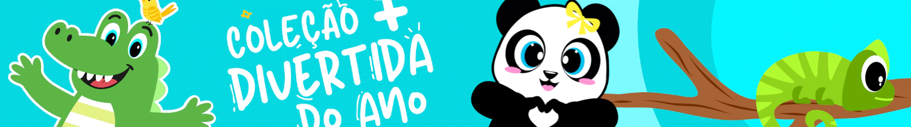 Banner da categoria Coleção + Divertida do Ano