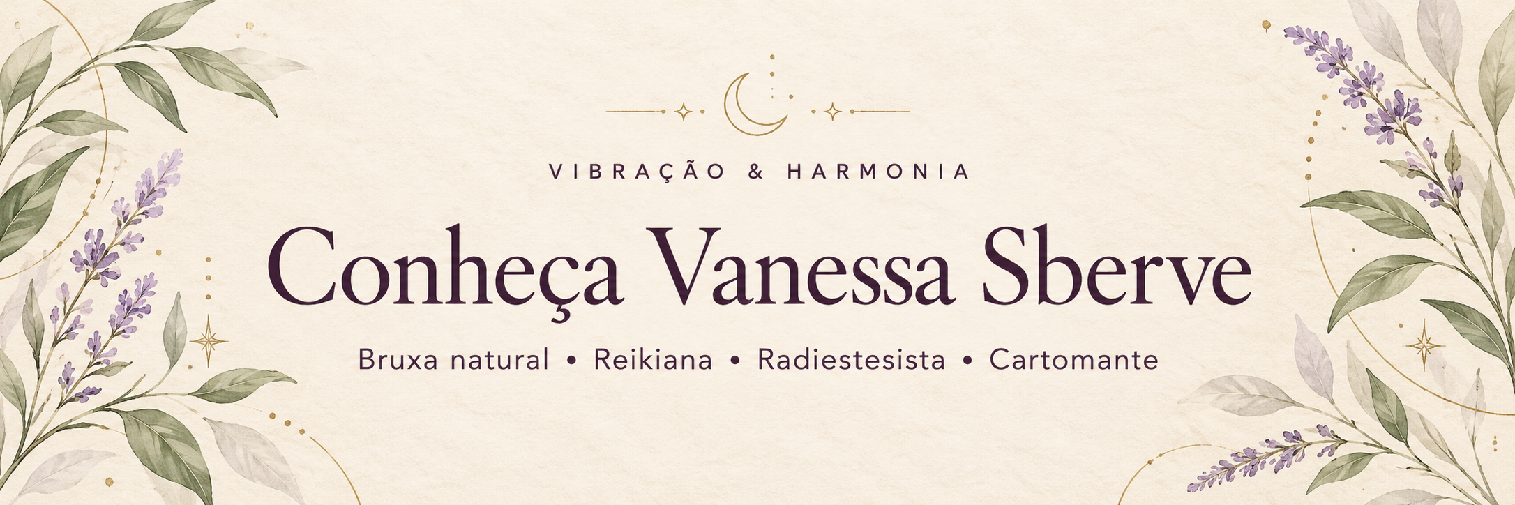 Conheça Vanessa Sberve — bruxa natural, reikiana, radiestesista e cartomante