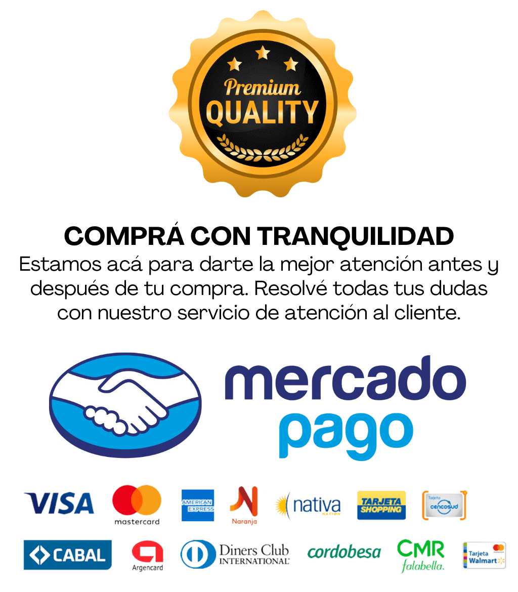 Banner de pago seguro con MercadoPago
