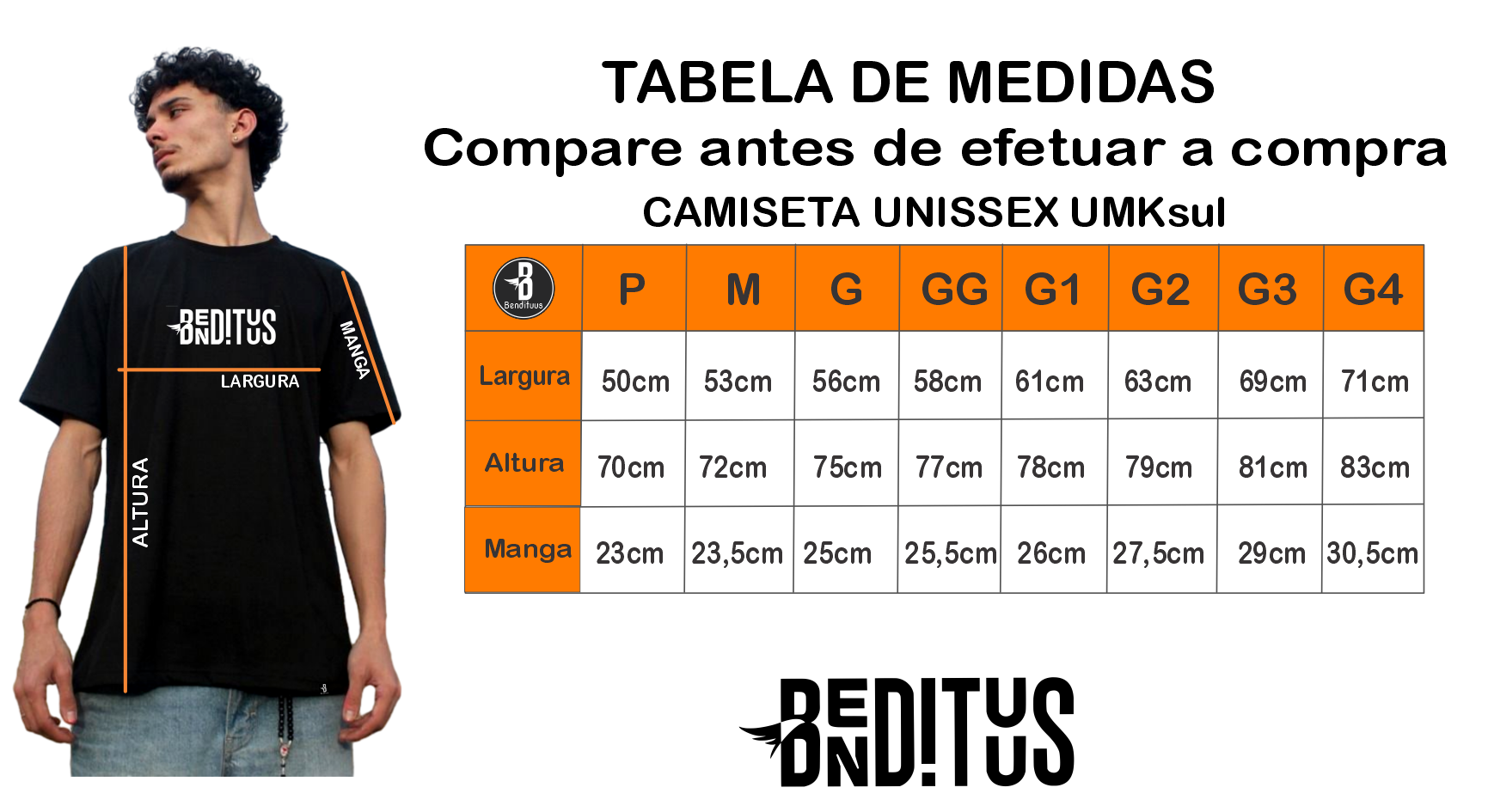 camiseta bendituus