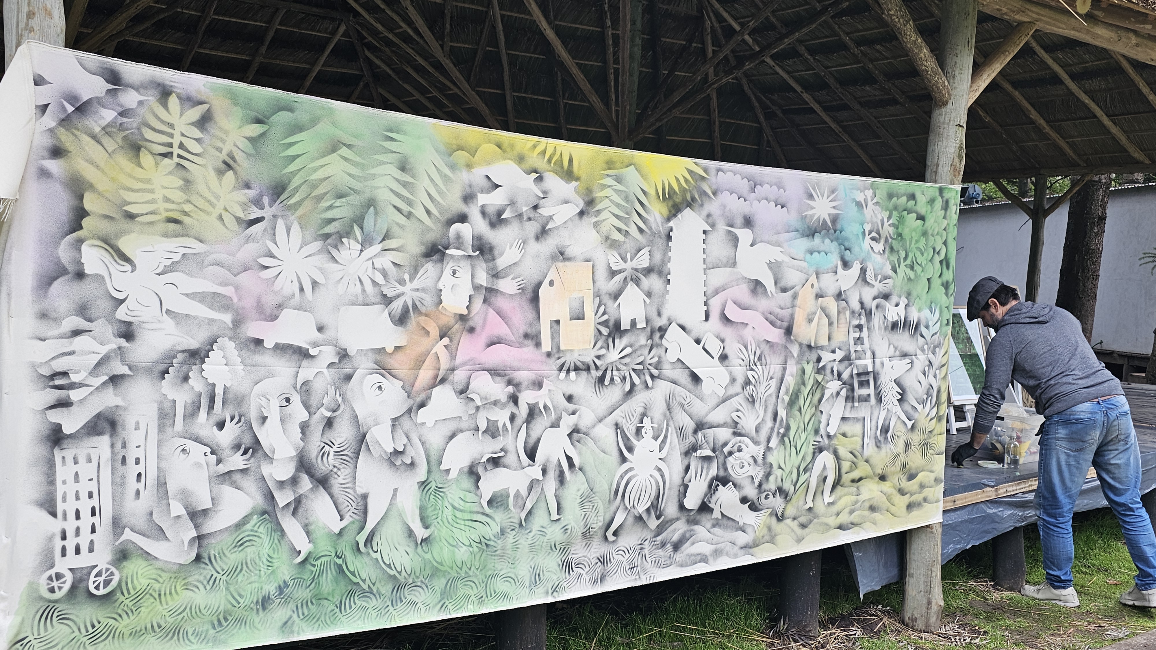 Arte en vivo Paseo Guadalupe - Registro 3