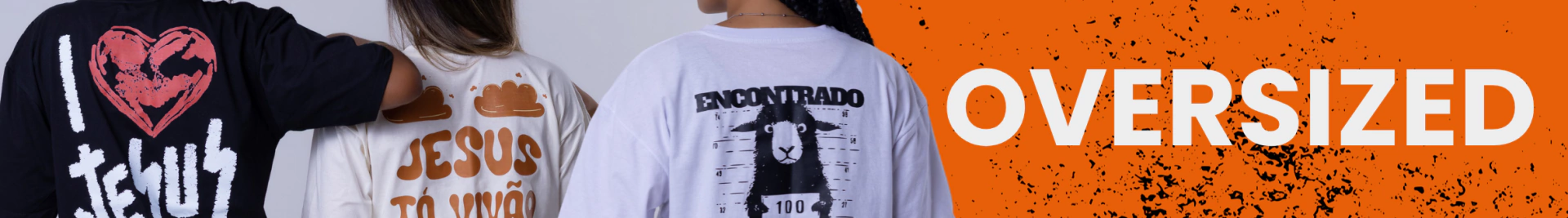 Banner da categoria Oversized