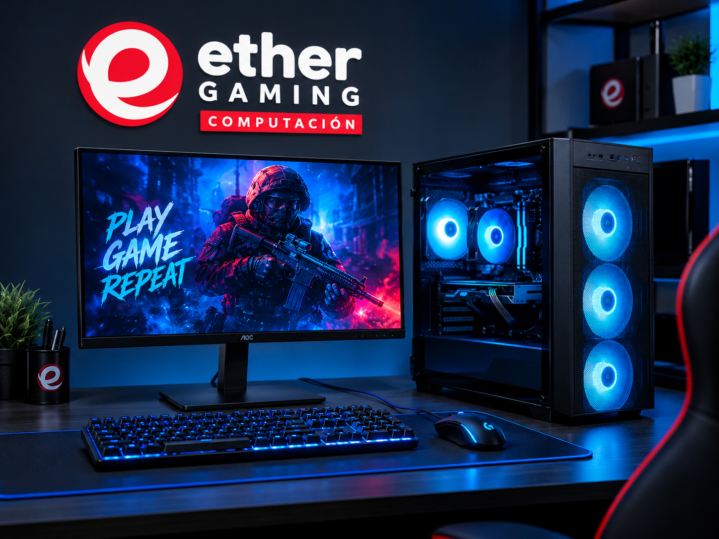 Gabinete PC Gaming Inicial
