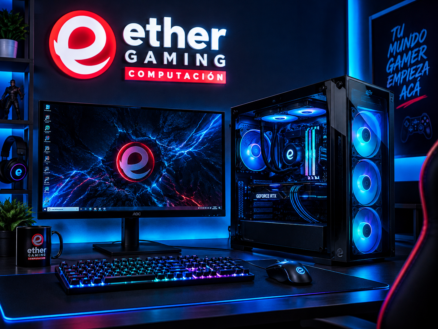 Gabinete PC Gaming Avanzada