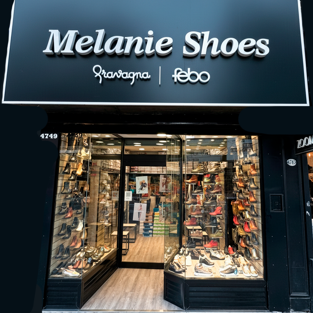 Fachada de Melanie Shoes, expertos en calzado de cuero