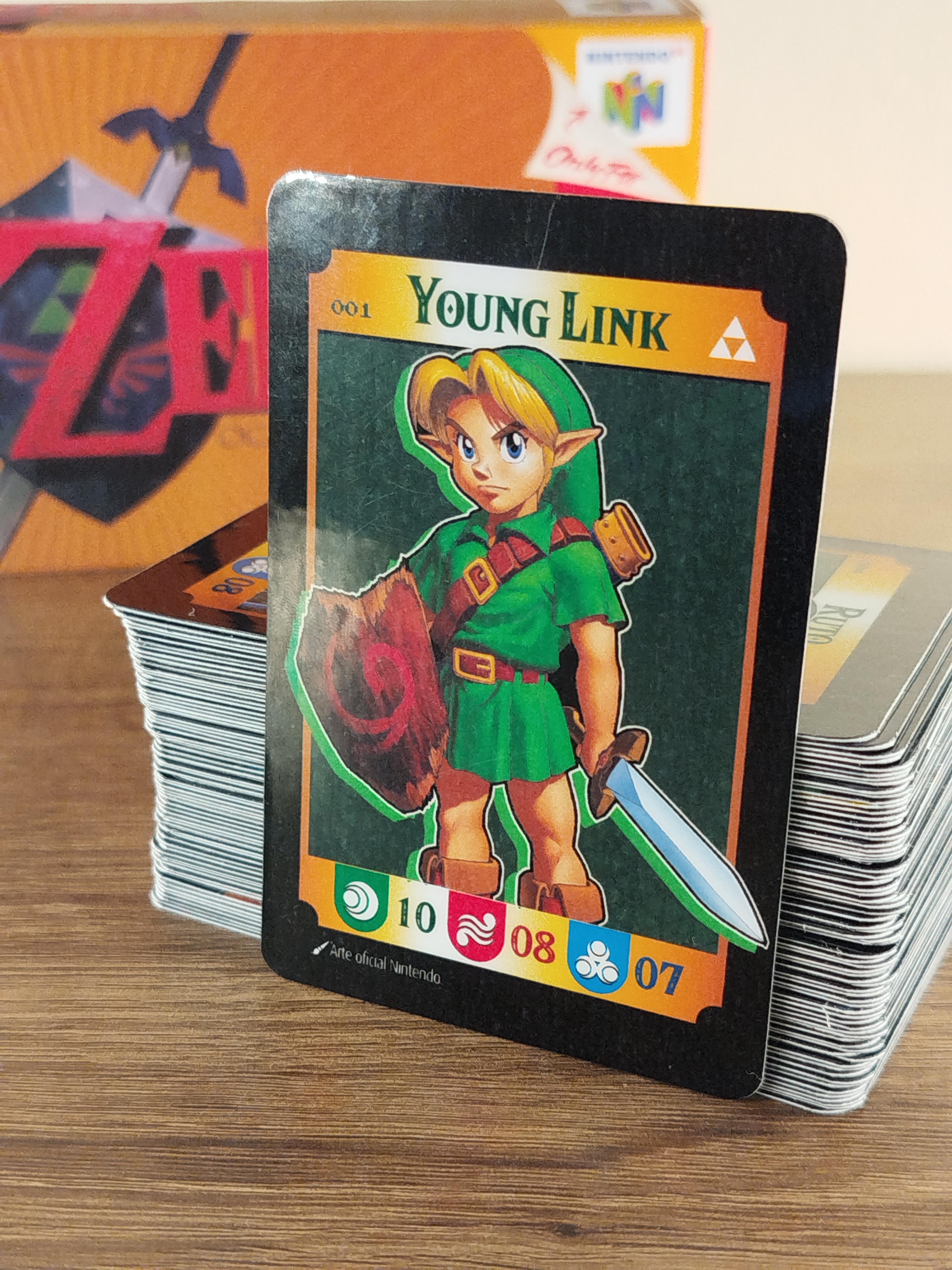 Cartas da coleção Ocarina of Time