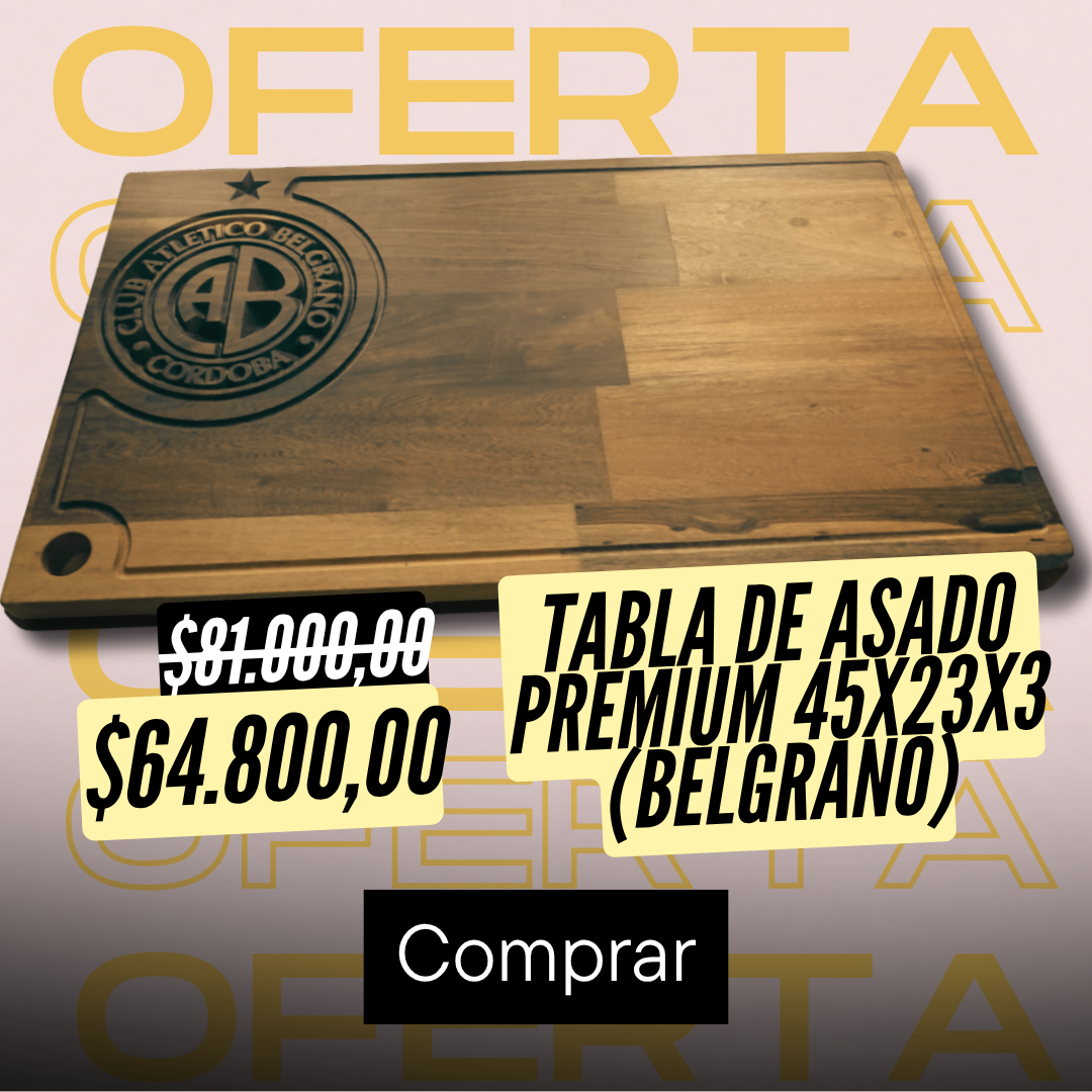 Tabla Belgrano 45x23