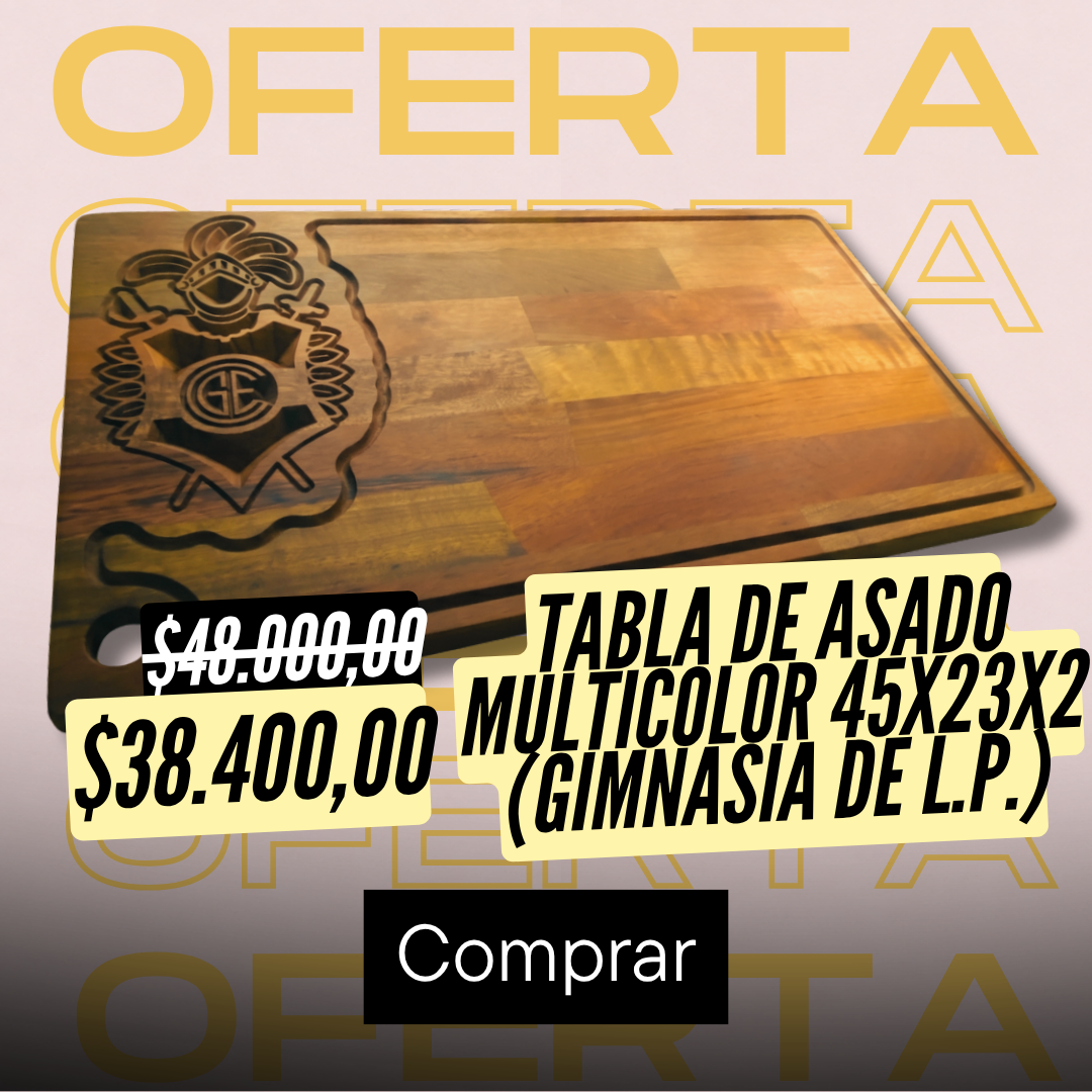 Tabla Multicolor Gimnasia