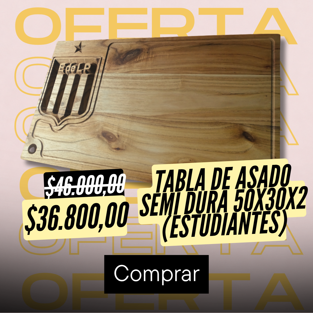Tabla Paraiso Estudiantes 50x30