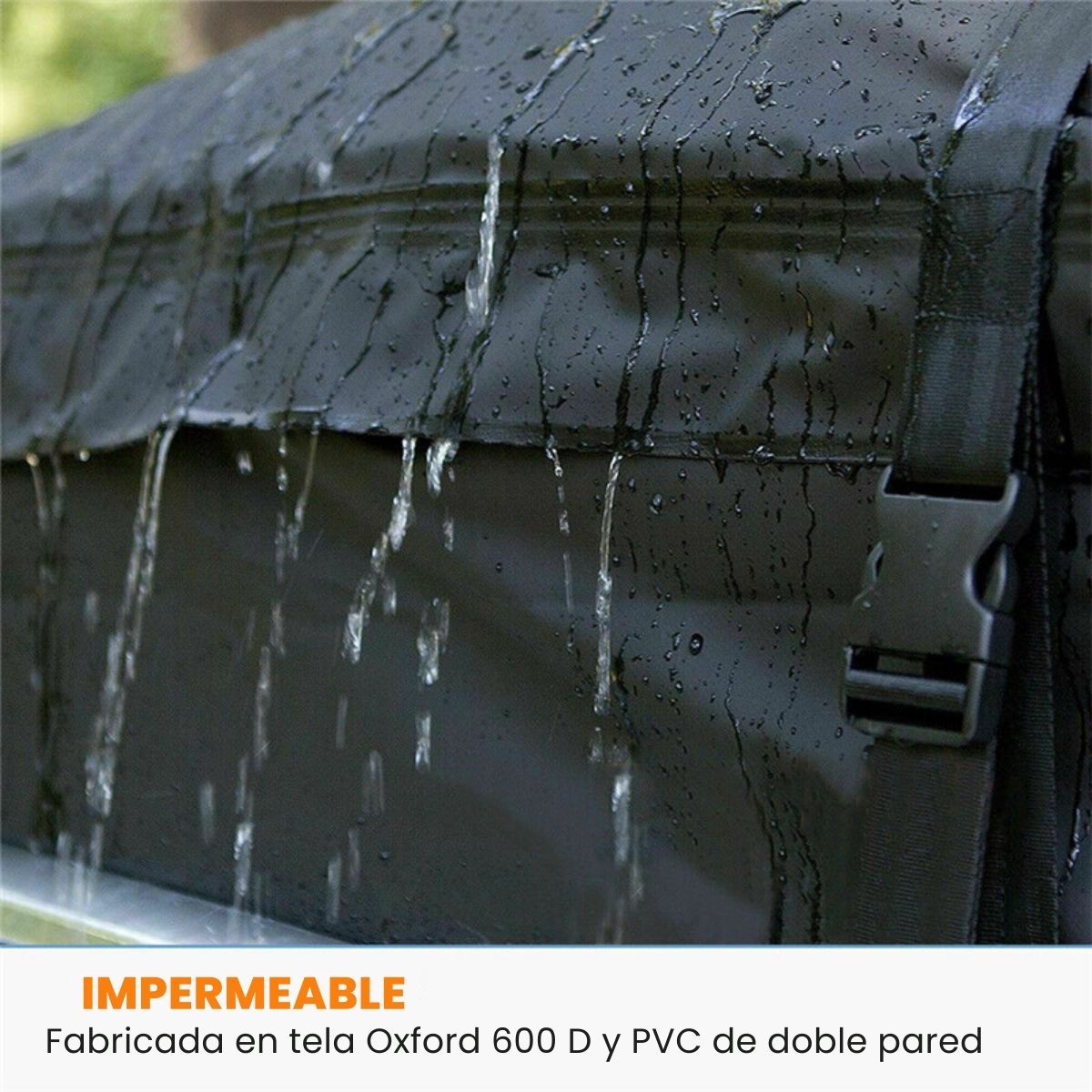 Tela Oxford 600D impermeable resistente agua y sol
