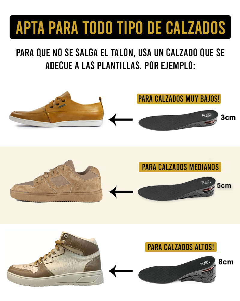 plantillas estatura