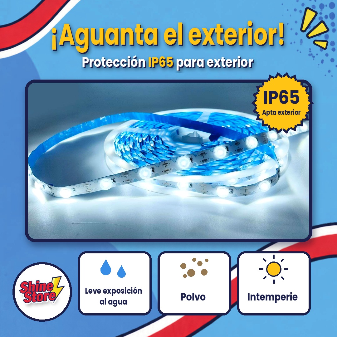 Tira Lupa ZigZag con protecci&oacute;n IP65 para exterior
