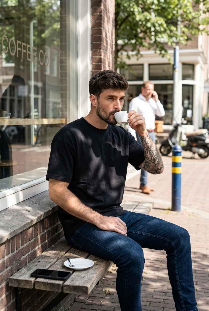 Jean semi chup&iacute;n hombre