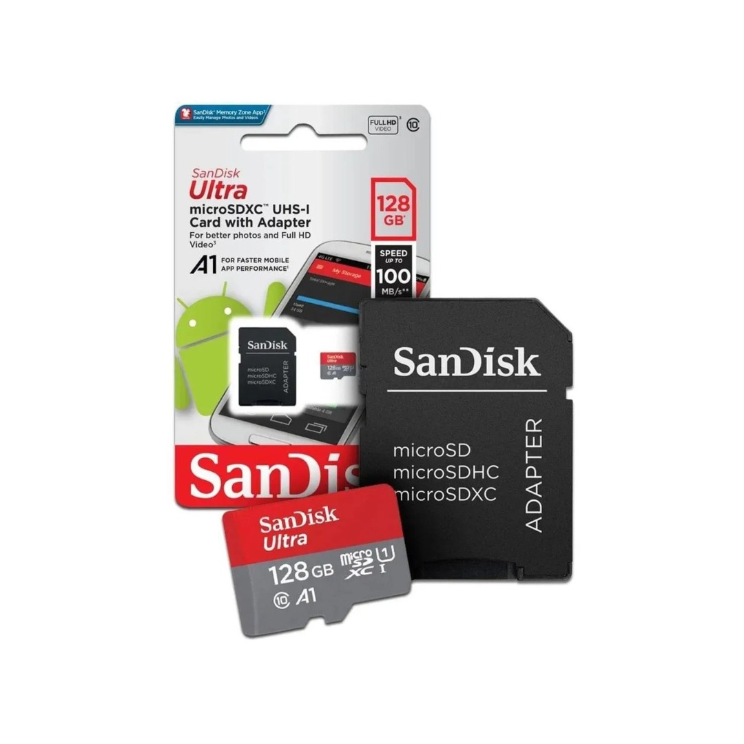 Cartao de memoria sandisk 128Gb - Rs Eletronicos Sorocaba