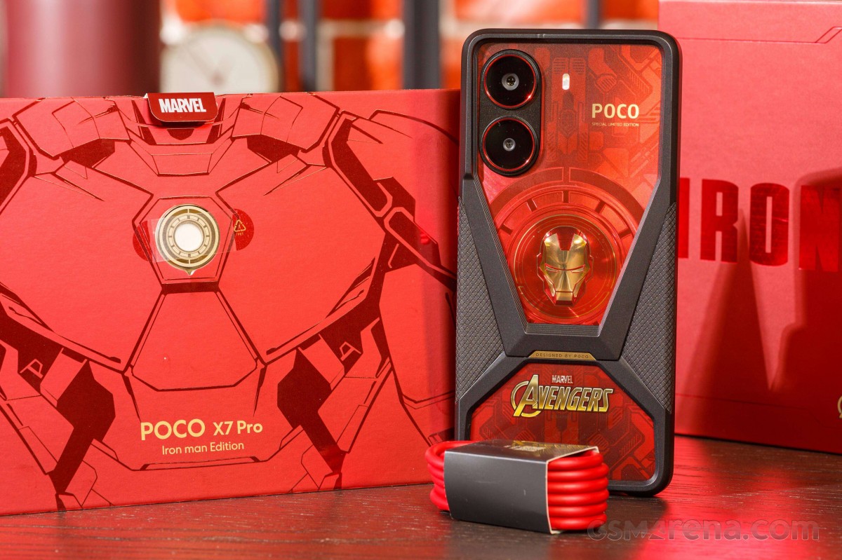 XIAOMI POCO X7 PRO 5G NFC IRON MAN EDITION 12/512GB - rs eletronicos sorocaba