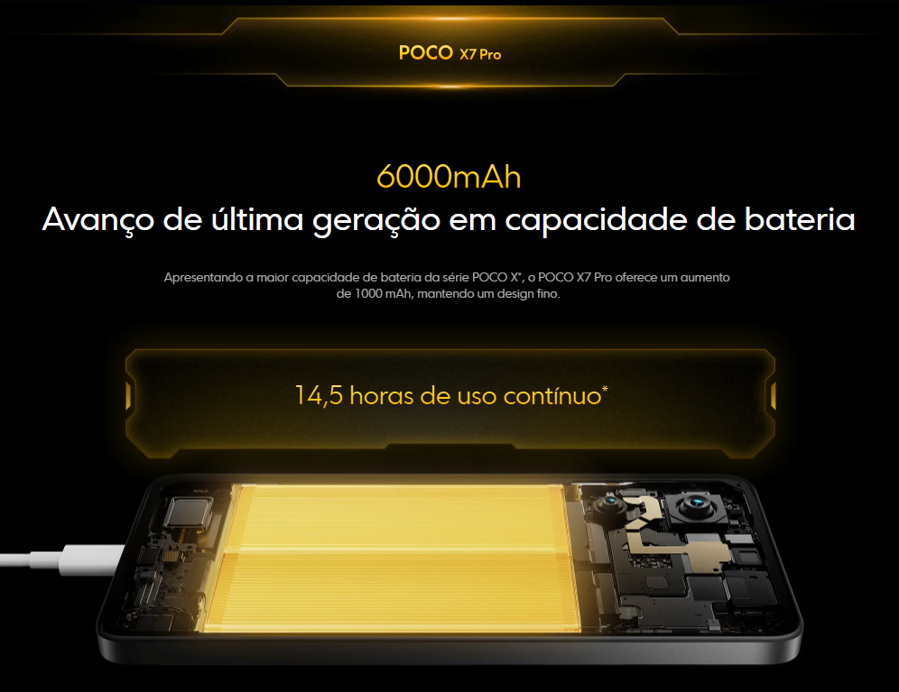 Xiaomi POCO X7 PRO 5G NFC 12GB RAM 256GB Versão Global - rs eletronicos sorocaba