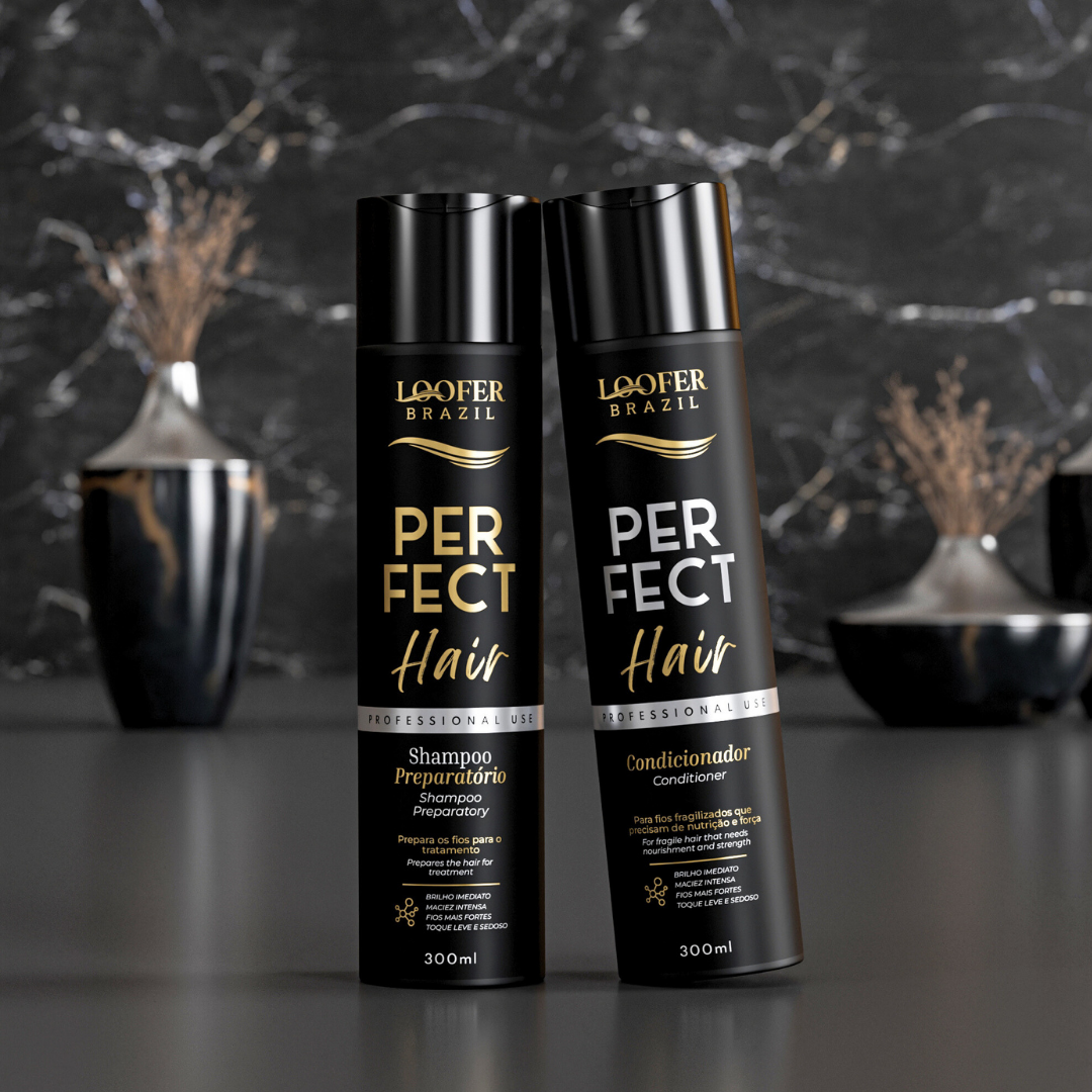 Kit Shampoo e Condicionador Perfect Hair Loofer