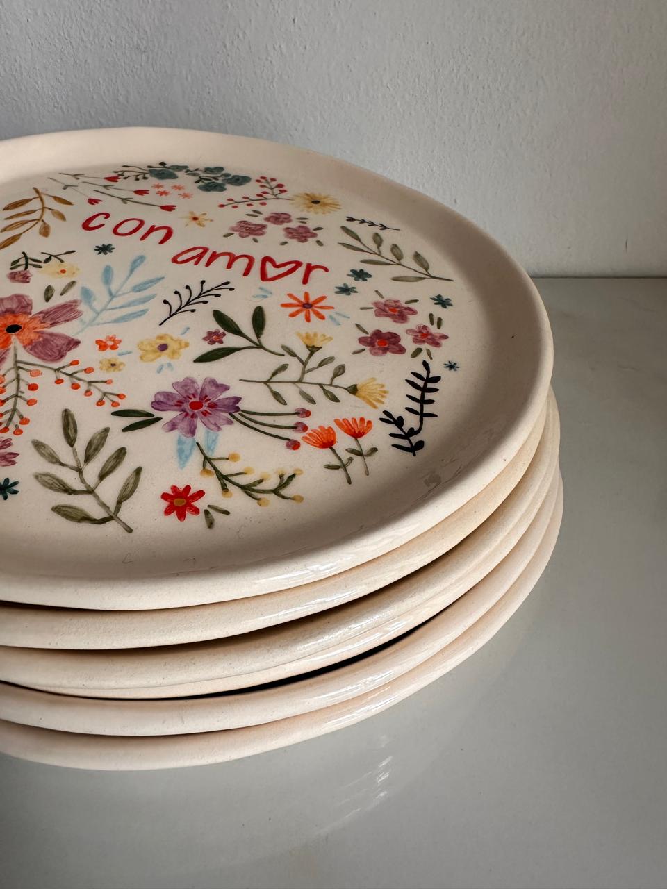 Leandra deco/ SET platos playos