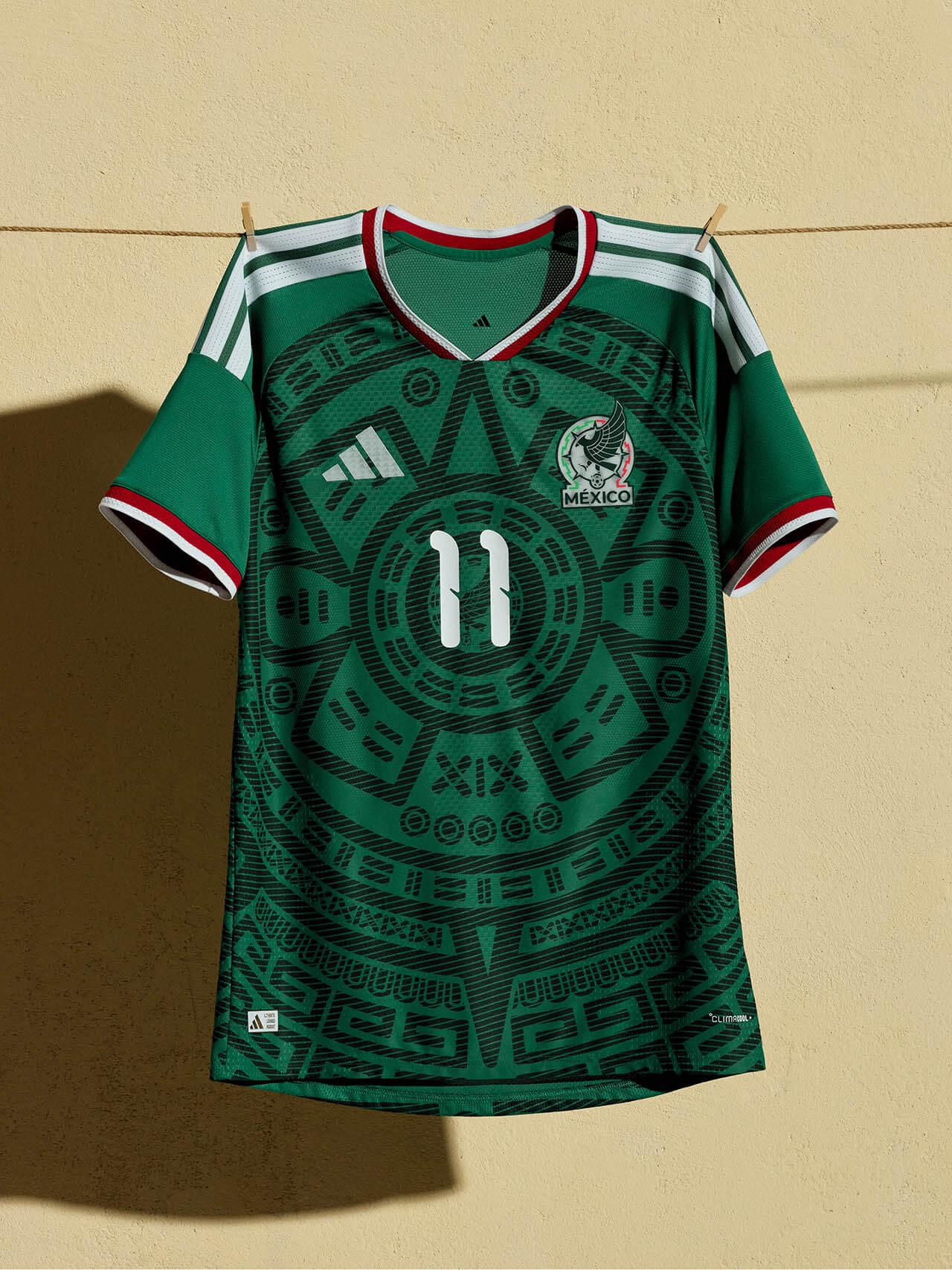 Detalhes camisa M&eacute;xico 2026 Adidas El Tri