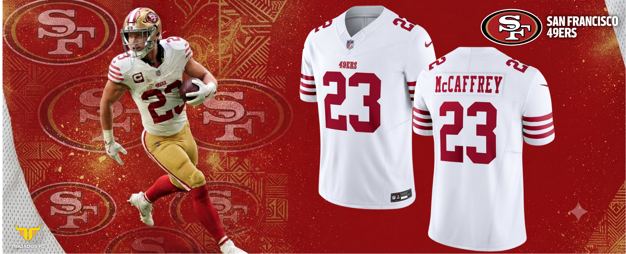 Camisa NFL San Francisco 49ers Vapor F.U.S.E. Limited Jersey Branca