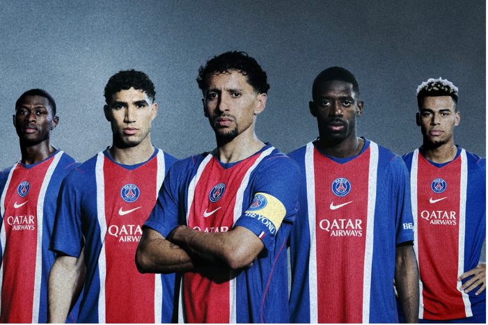 Camisa Paris Saint-Germain I 26/27 PSG Nike Azul