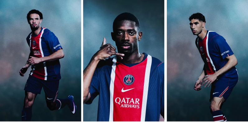 Detalhes da Camisa Paris Saint-Germain Titular 26/27 Nike