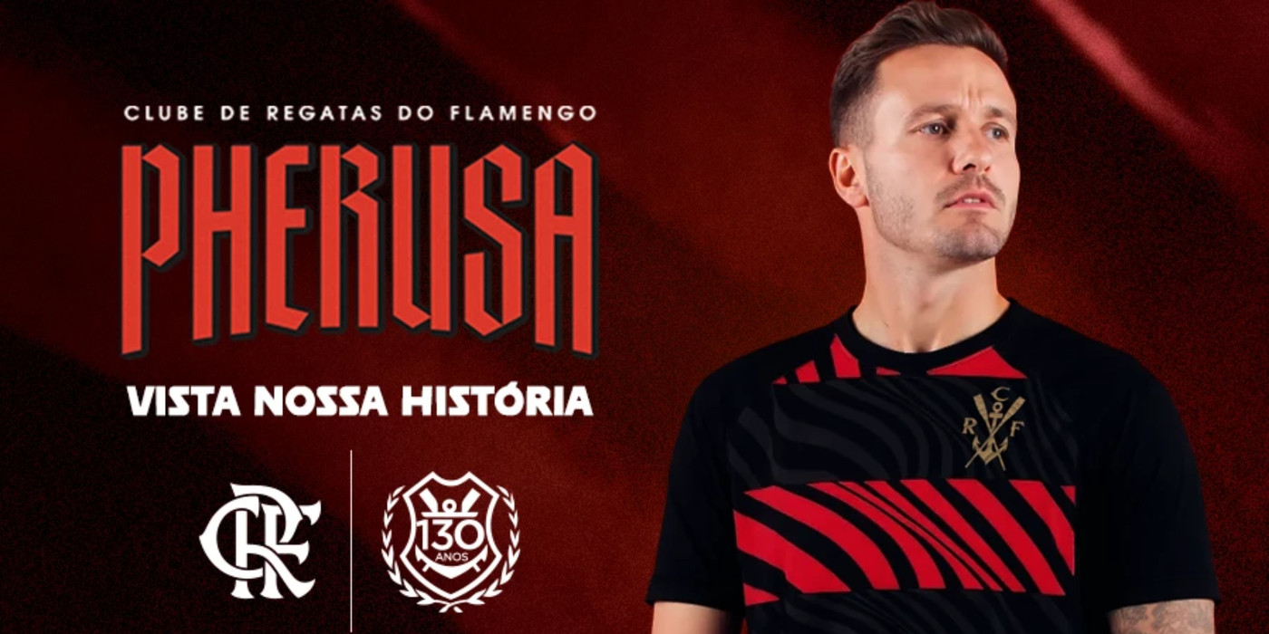 Camisa Flamengo Pherusa 2025/26 edi&ccedil;&atilde;o limitada
