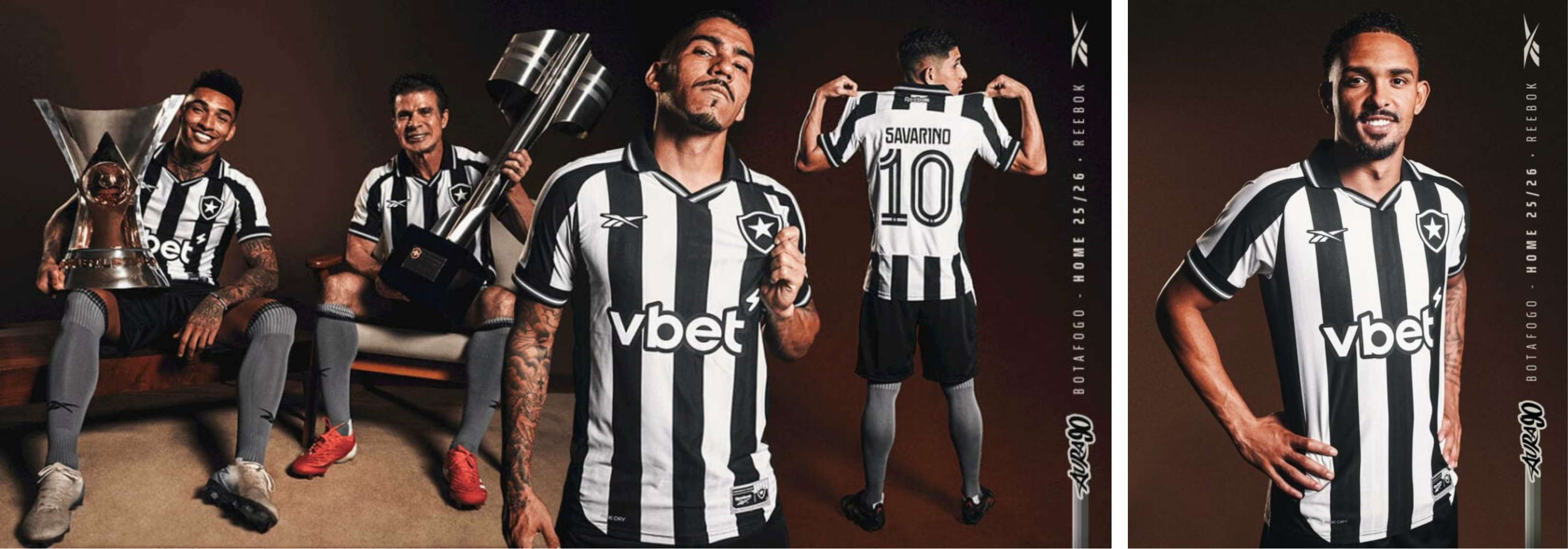 Detalhe da nova Camisa Botafogo Home 2025/26