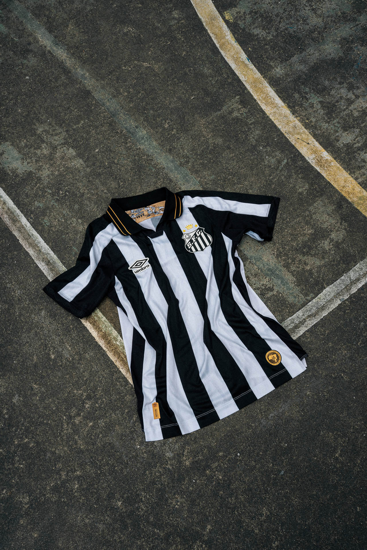 Detalhes Camisa Santos Away 2026 Umbro