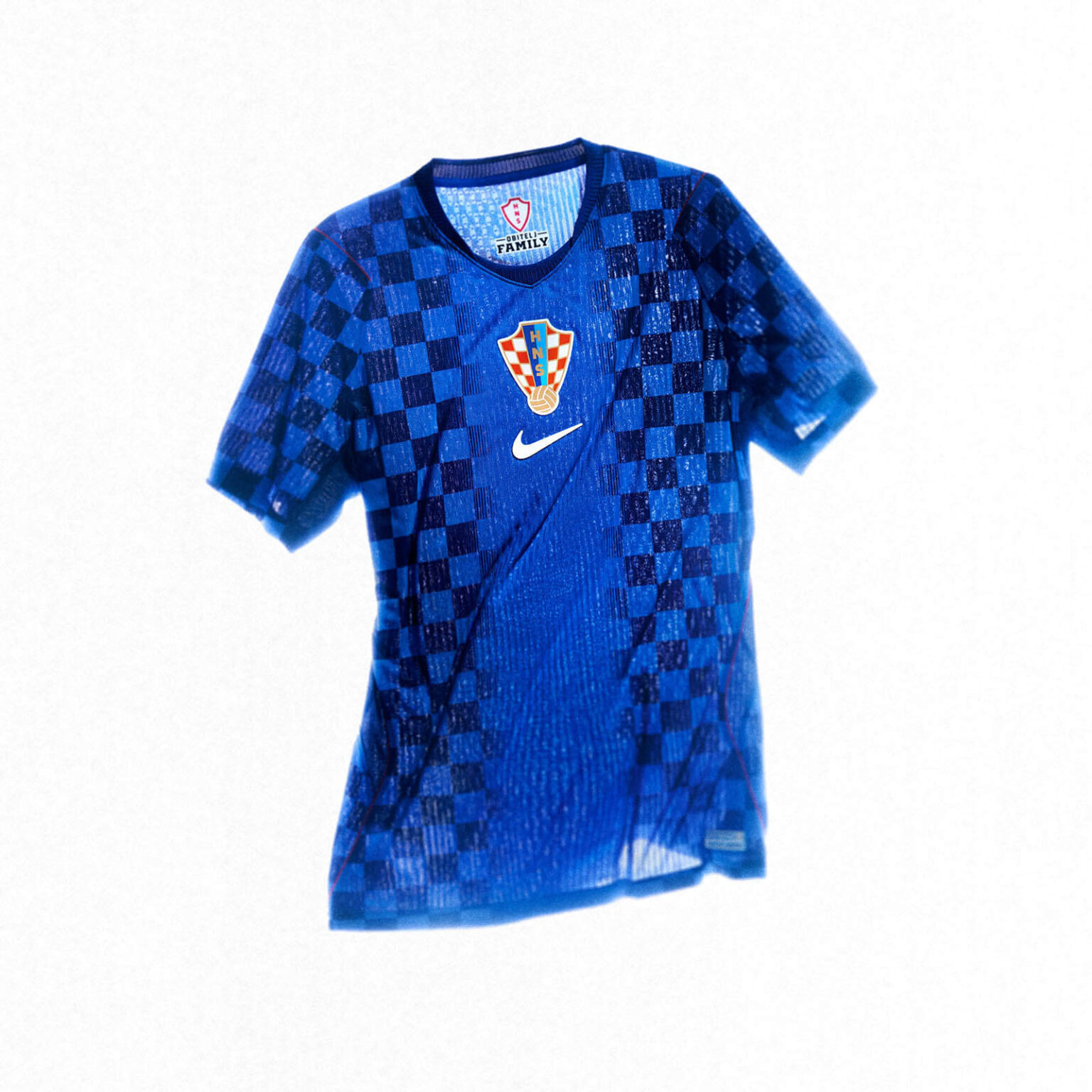 Detalhes camisa Croácia azul 2026 Nike