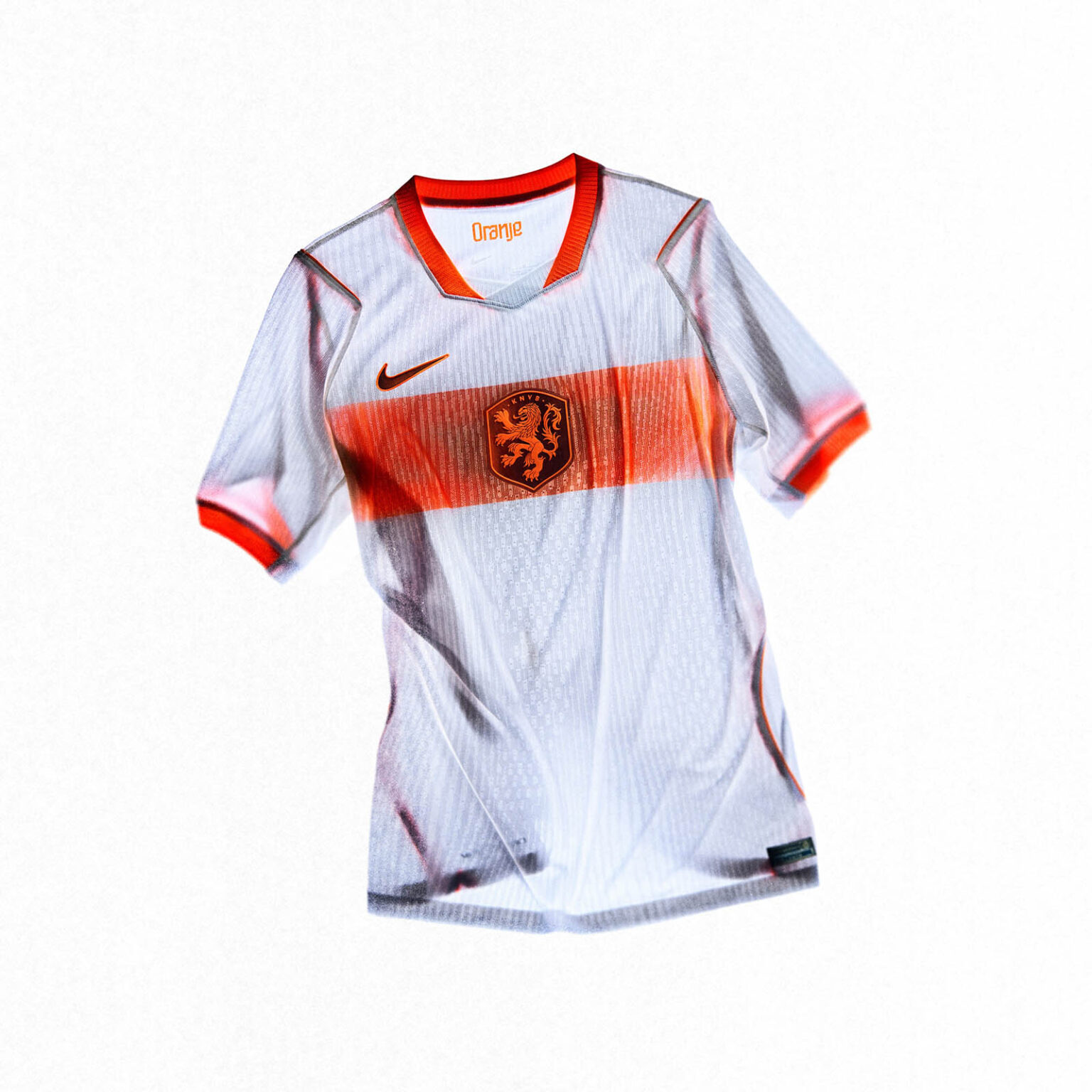 Detalhes camisa Holanda branca 2026 Nike